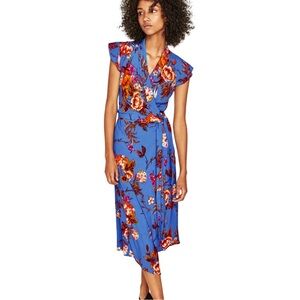 Zara Asymmetric Length Dress